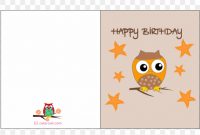 Japanese Anime Birthday Cards Bleach – Foldable Happy in Foldable Birthday Card Template