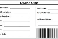 Kanban – Lean Toolsetlean Toolset for Kanban Card Template