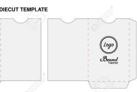 Key Card Envelope Die-Cut Template Mock Up Vector with regard to Hotel Key Card Template