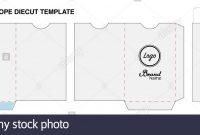 Key Card Umschlag Die-Cut Vorlage Mockup Vektor Stock intended for Hotel Key Card Template