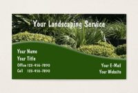 Landscaping Business Cards Fixed | Zazzle | Landscaping throughout Landscaping Business Card Template