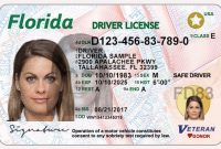 Latest Florida Driver's License Psd Template – Vccking within Florida Id Card Template