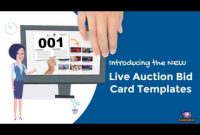 Live Auction Bid Card Templates [Free Download] with regard to Auction Bid Cards Template