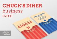 Local Diner Business Card Templates (With Images) | Business throughout Frequent Diner Card Template