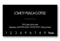 Loyalty Coffee Punch-Card | Zazzle | Loyalty Card intended for Business Punch Card Template Free
