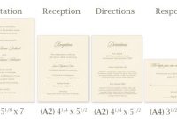 Make Your Own Tissue Wrapped Wedding Invitation Ensemble pertaining to Wedding Card Size Template