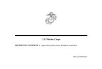 Mcwp 3-32 Maritime Prepositioning Force Operations with regard to Usmc Meal Card Template
