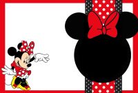 Mickey Mouse Cards. Free Printable Mickey Mouse Birthday with Minnie Mouse Card Templates