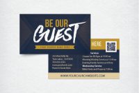 Mini Church Invite Card 3.5X2 – Be Our Guest | Church with regard to Church Invite Cards Template
