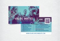 Mini Church Invite Card 3.5X2 – You're Invited | Church regarding Church Invite Cards Template