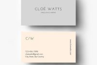 Modern Business Card Templateemily's Art Boutique On with regard to Gartner Business Cards Template