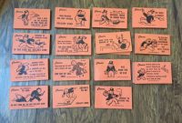 Monopoly Chance Cards Set Of 15 | Monopoly, Creative with Chance Card Template