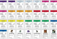 Monopoly Property Cards Template In 2020 | Monopoly Cards in Monopoly Property Card Template
