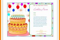 Ms Word Birthday Card Template Best Of Birthday Card throughout Birthday Card Publisher Template