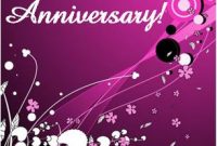 Ms Word Happy Anniversary Card Template | Word &amp; Excel Templates intended for Anniversary Card Template Word