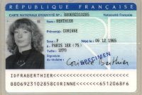 National Identity Card (France) – Wikipedia inside French Id Card Template