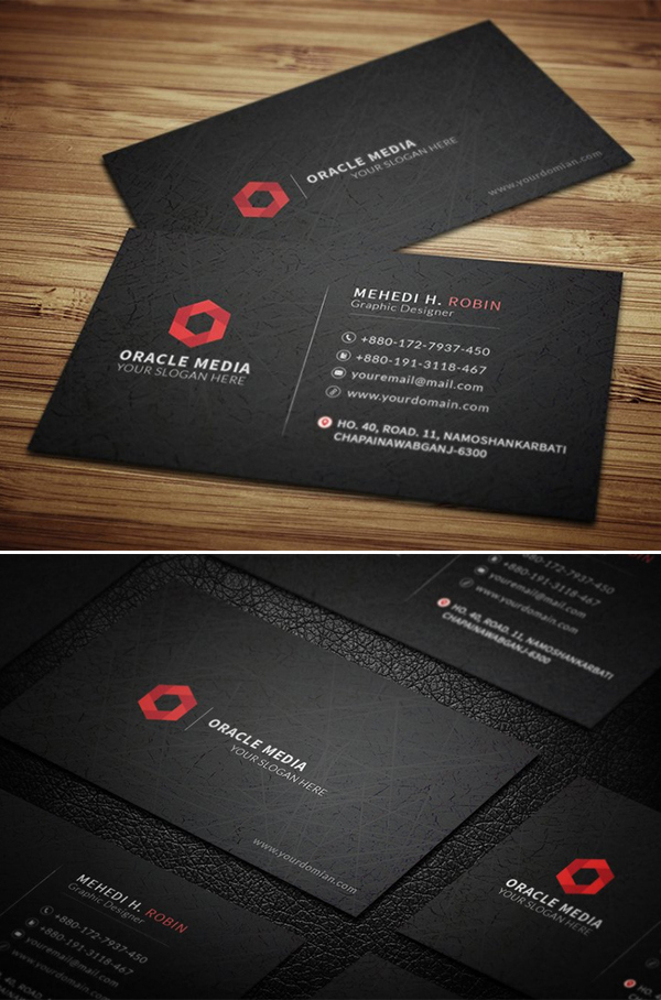 New Professional Business Card Templates – 32 Print Design for Photoshop Cs6 Business Card Template