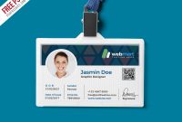 Office Id Card Design Psd | Psdfreebies within Id Card Design Template Psd Free Download