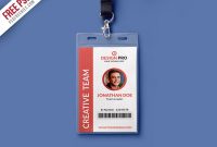 Office Identity Card Template Psd | Psdfreebies | Id for Id Card Design Template Psd Free Download