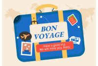 Online Voyage Card Template | Fotor Design Maker intended for Bon Voyage Card Template