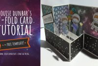 Out Of This World: Space Card Project [Free Pop-Up Z-Fold throughout Card Folding Templates Free