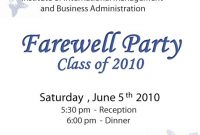 Party: Farewell Party Invitation Drop Dead Party Invitations in Farewell Invitation Card Template