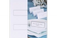 Party & Occasions | Place Card Template, Place Cards, Place pertaining to Amscan Imprintable Place Card Template