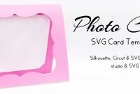 Photo Card – Free Svg Card Template #silhouettecameo inside Free Svg Card Templates