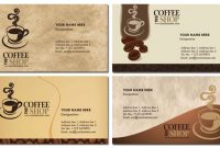 Photoshop Coffee Business Cards Design pertaining to Coffee Business Card Template Free