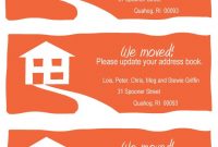 Pin On Moving Pertaining To Moving House Cards Template Free intended for Moving House Cards Template Free