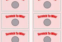 Pin On Printable Templates with Scratch Off Card Templates