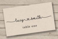 Pin On Wedding Ideas with regard to Printable Escort Cards Template