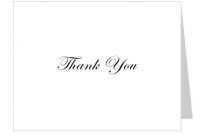Pinthe Funeral Program Site On Thank You Card Templates for Thank You Card Template Word