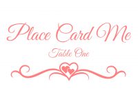 Place Card Me – A Free And Easy Printable Place Card Maker pertaining to Place Card Setting Template