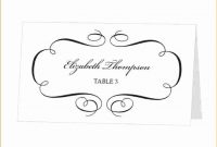 Place Card Template Free Download Fresh Place Cards Template throughout Free Place Card Templates Download