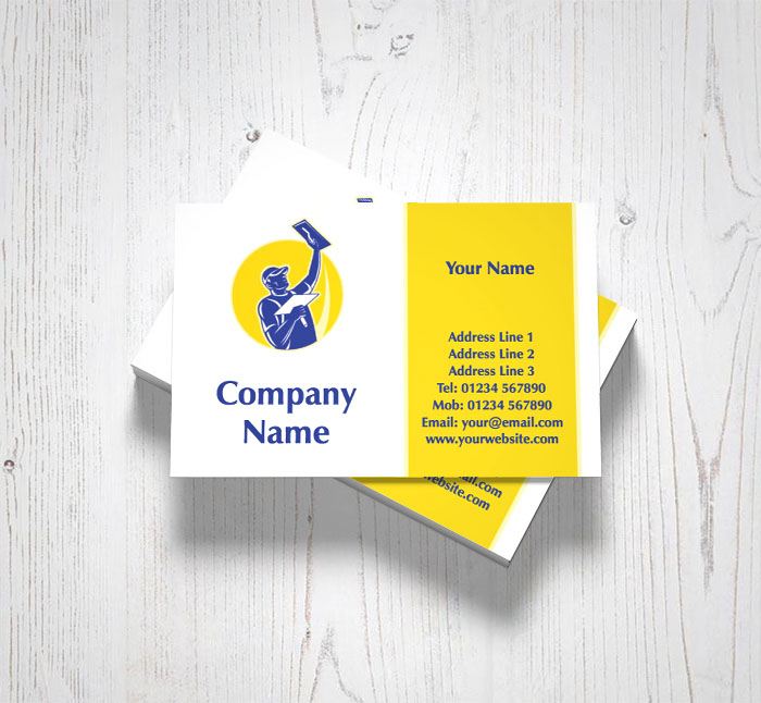 Plastering Business Cards throughout Plastering Business Cards Templates