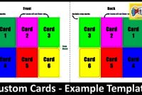 Playing Cards : Formatting & Templates – Print & Play regarding Custom Playing Card Template