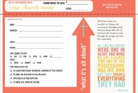 Pledge Card Template For Church In 2020 | Card Template inside Free Pledge Card Template
