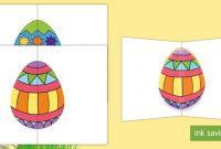 Pop-Up Easter Cards | Primary Teaching Resources throughout Easter Card Template Ks2