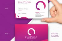 Premium Vector | Beauty Business Card Template For Salon with regard to Hairdresser Business Card Templates Free