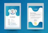 Premium Vector | Medical Staff Id Card Template in Hospital Id Card Template