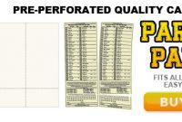 Printable Custom Parlay Cards – Parlay Cards Now inside Football Betting Card Template