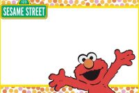 Printable Elmo Invitation Card | Free Invitation Templates with regard to Elmo Birthday Card Template