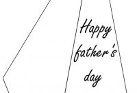 Printable In Documents As Father's Day Tie Card | Fathers with regard to Fathers Day Card Template
