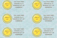 Printable "random Acts Of Kindness" Cards! | Printable Cards in Random Acts Of Kindness Cards Templates