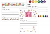 Printable Thank You Card Templates For Kids > Life Your Way regarding Free Printable Thank You Card Template