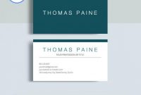 Professional Business Card Template, Printable Business Card Template,  Matching Google Docs Resume Template, Modern Business Card Design in Google Docs Business Card Template