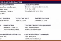 Proof Of Auto Insurance Template Free | State Farm Insurance with regard to Proof Of Insurance Card Template