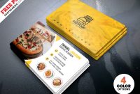 Psd Restaurant Business Card Design Templatespsd with Restaurant Business Cards Templates Free