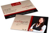 Real Estate Business Cards Template | Realtor Business Cards inside Real Estate Agent Business Card Template
